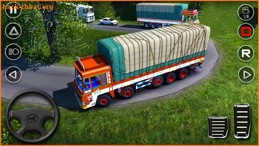 Real Euro Cargo Truck Simulator Driving Free Game screenshot