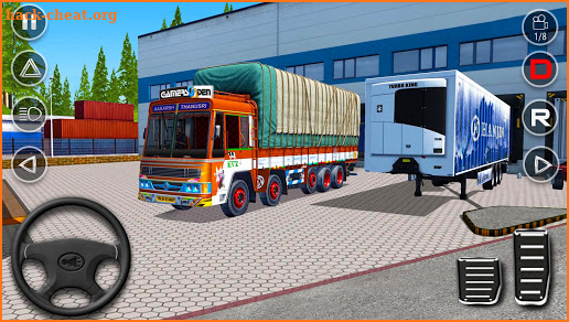 Real Euro Cargo Truck Simulator Driving Free Game screenshot