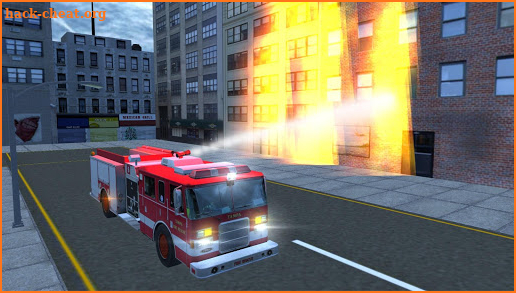 Real Fire Truck Driving Simulator: Fire Fighting screenshot