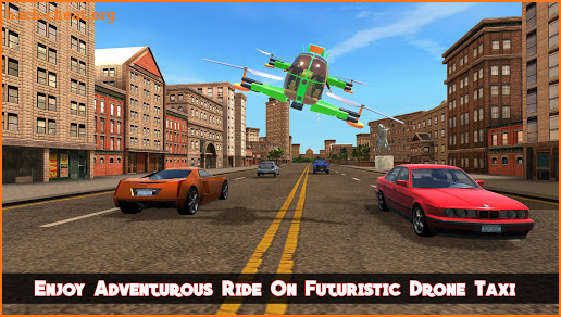 Real Flying Drone Taxi Simulator Driver screenshot