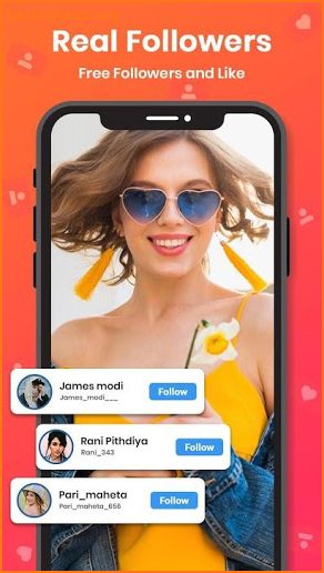 Real Followers For Instagram & Like for Insta tags screenshot