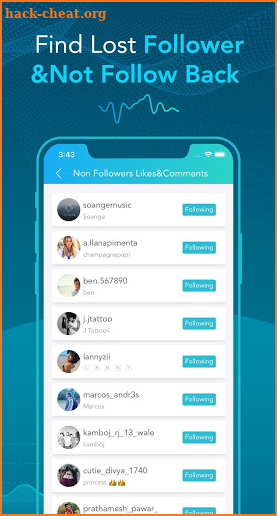 Real Followers Insights for Instagram screenshot