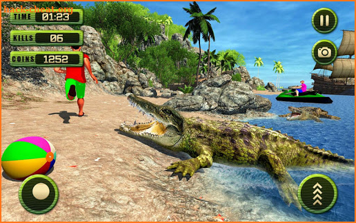 Real Hungry Crocodile Simulator 2019 screenshot