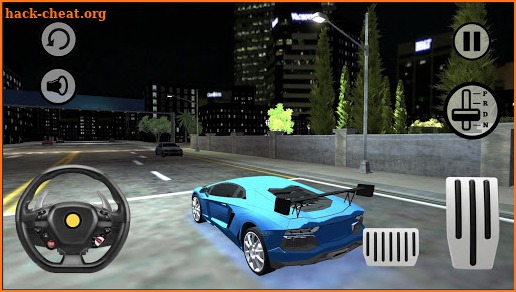 Real Lambo Aventador Car Driving screenshot