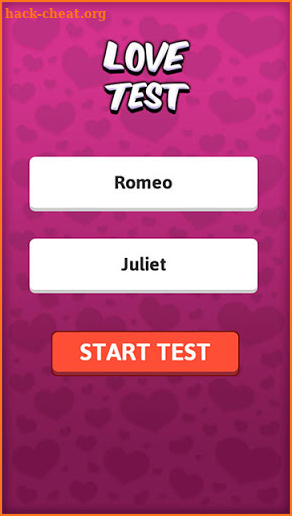 Real Love Test 2021 screenshot