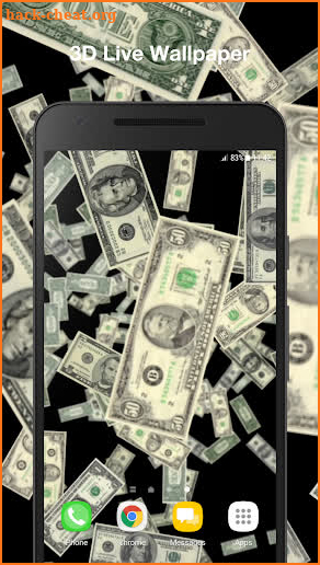 Real Money Live Wallpaper screenshot