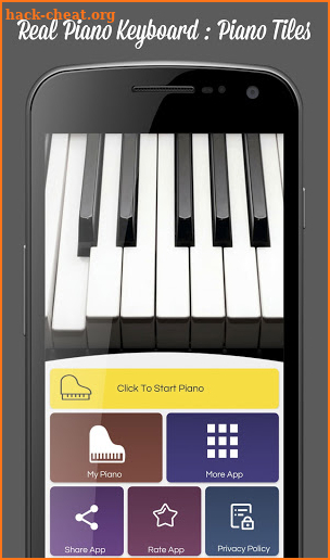 Real Piano-Piano Keyboard screenshot