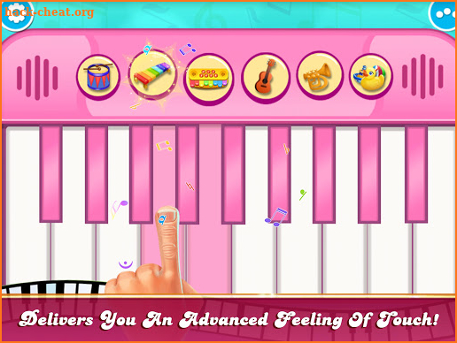 Real Pink Piano For Girls - Piano Simulator screenshot