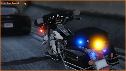 real Police moto bike Chase screenshot