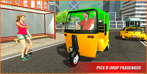 Real Rickshaw Driving Simulator-Tuk Tuk Games screenshot