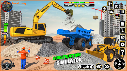 Real Road Construction Games screenshot