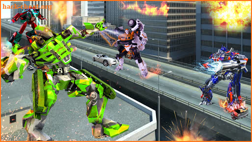 Real Robot Car Transform Fighting Pro screenshot