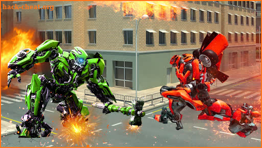 Real Robot Car Transform Fighting Pro screenshot