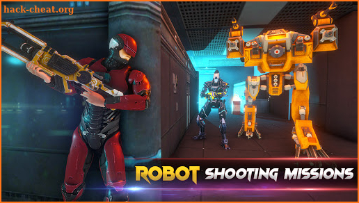 Real Robot Cover Fire: Counter Terrorist Game screenshot