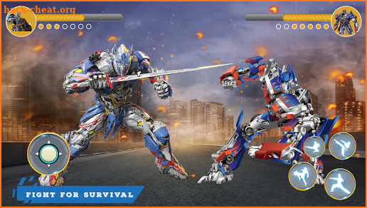 Real Robot Street Fight 3D screenshot