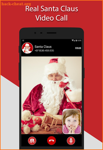 Real Santa Claus Video Call screenshot