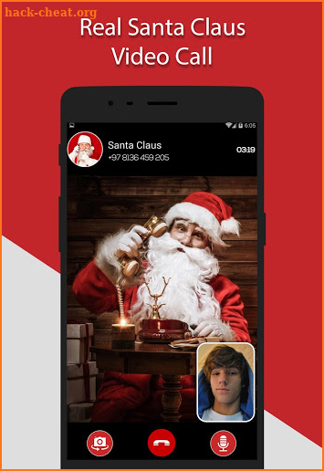 Real Santa Claus Video Call screenshot