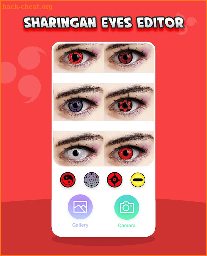 Real Sharingan Eye - Uchiha sharingan Photo Editor screenshot