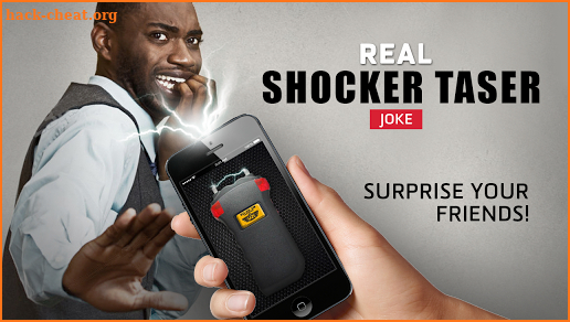 Real shocker taser joke screenshot