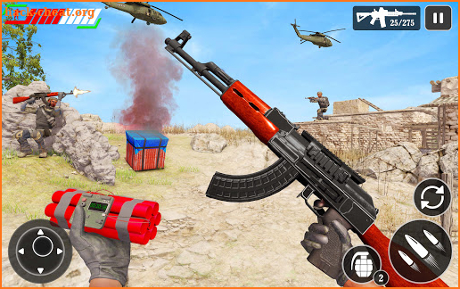 Real Shooting Gun Strike Counter Attack:3D Shooter screenshot