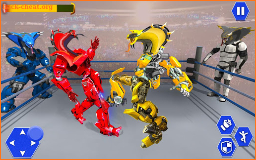 Real Snake Robot Ring Fighting screenshot