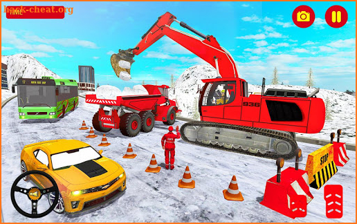 Real Snow Blower Excavator screenshot