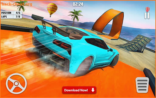 Real Stunt Car Racing - Free Car Racing Game screenshot