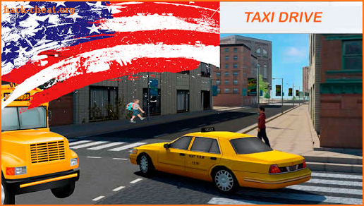 Real Taxi Game Simulator USA Cities screenshot