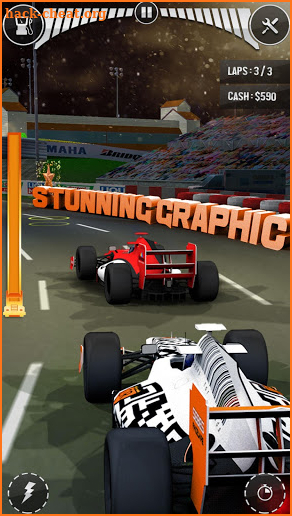 Real Thumb Car Racing; Top Speed Formula Car Games screenshot