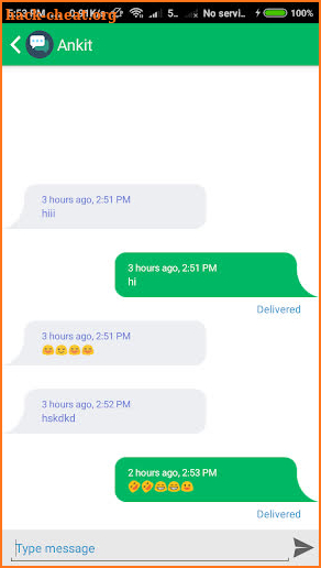 Real Time Chat screenshot