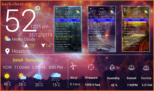 Real time weather 2018 screenshot