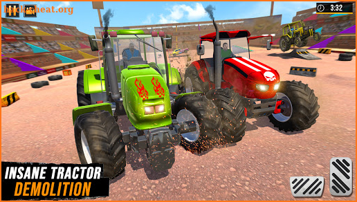 Real Tractor Truck Demolition Derby Games 2021 screenshot