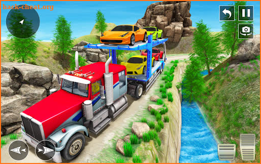 Real Truck Driving Simulator:Offroad Driving Game screenshot