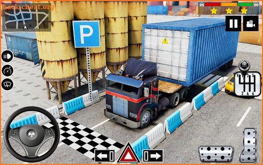 Real Truck Parking Games 3D screenshot