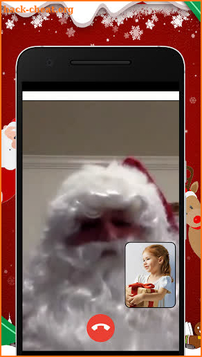 Real Video Call From Santa Claus screenshot