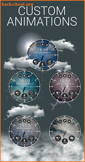 Real Weather Watch Face Reborn screenshot