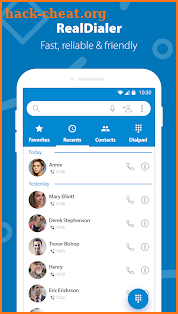 RealDialer - Dialer ID & Contacts screenshot