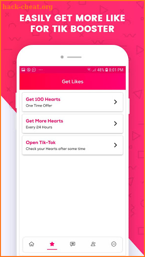 RealLikes - Get fans & Get followers on TikTok screenshot