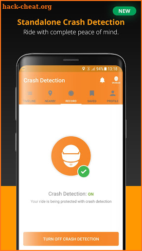 REALRIDER® The Motorcycle Tracking & Safety App screenshot