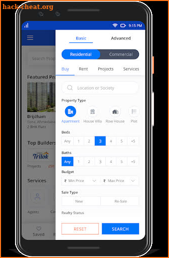 RealtyDaddy Real Estate: Search Property App screenshot