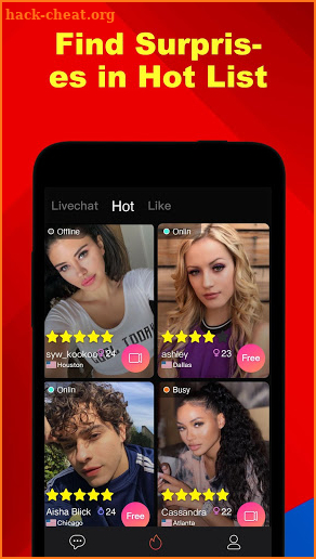 RealU - Real LiveChat,Make New Friends screenshot