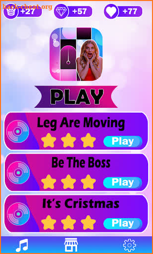 Rebecca Zamolo Piano Tiles screenshot