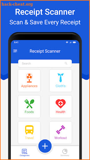 Receipt Scanner & Organizer screenshot