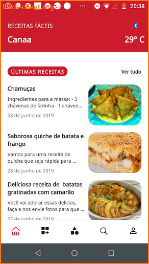 Receitas Deliciosas screenshot