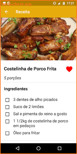 Receitas Fáceis screenshot