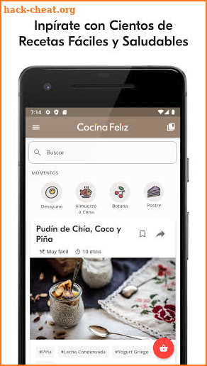 Recetas Cocina Feliz screenshot