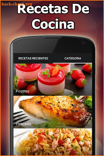 Recetas De Cocina Caseras Rápidas Y Fáciles screenshot