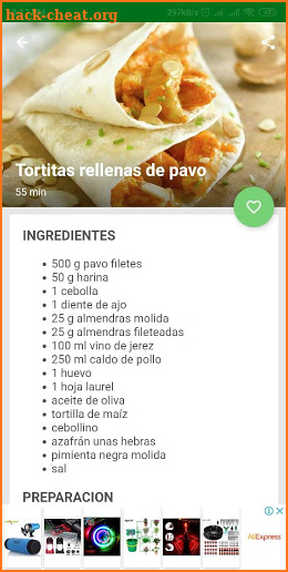 Recetas de Cocina fáciles y rapidas screenshot