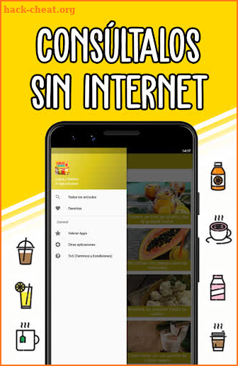 Recetas de Jugos y Batidos - Cócteles Fáciles screenshot