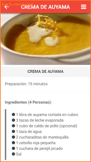 Recetas de República Dominicana screenshot